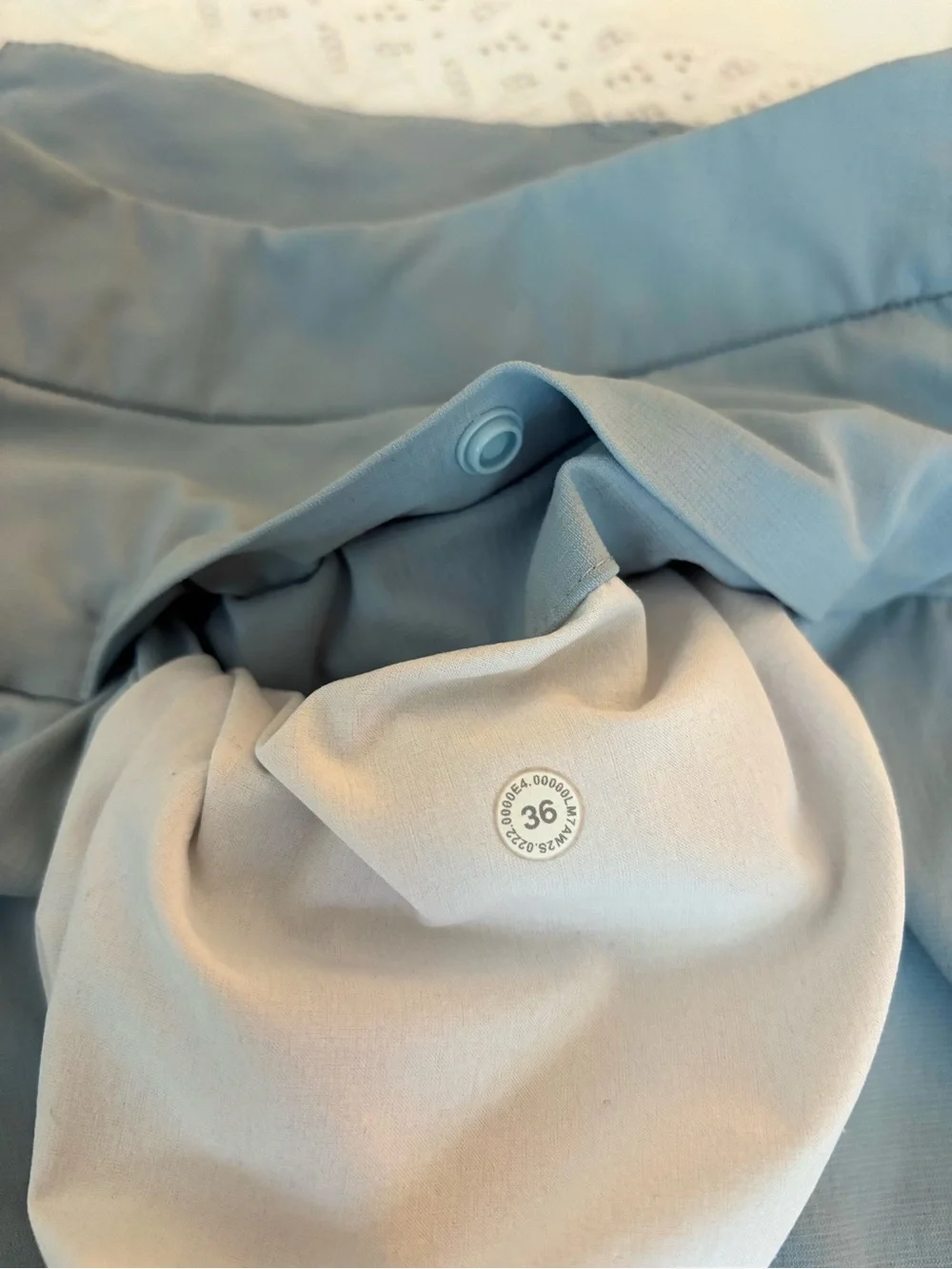 Lululemon Men's Commission Golf Shorts Sz 36 Light Blue